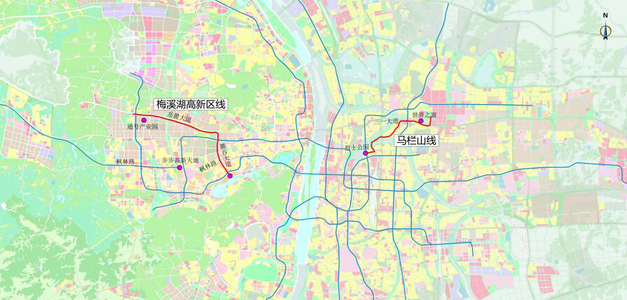 长沙市小运量有轨公共交通建设规划与网络构想